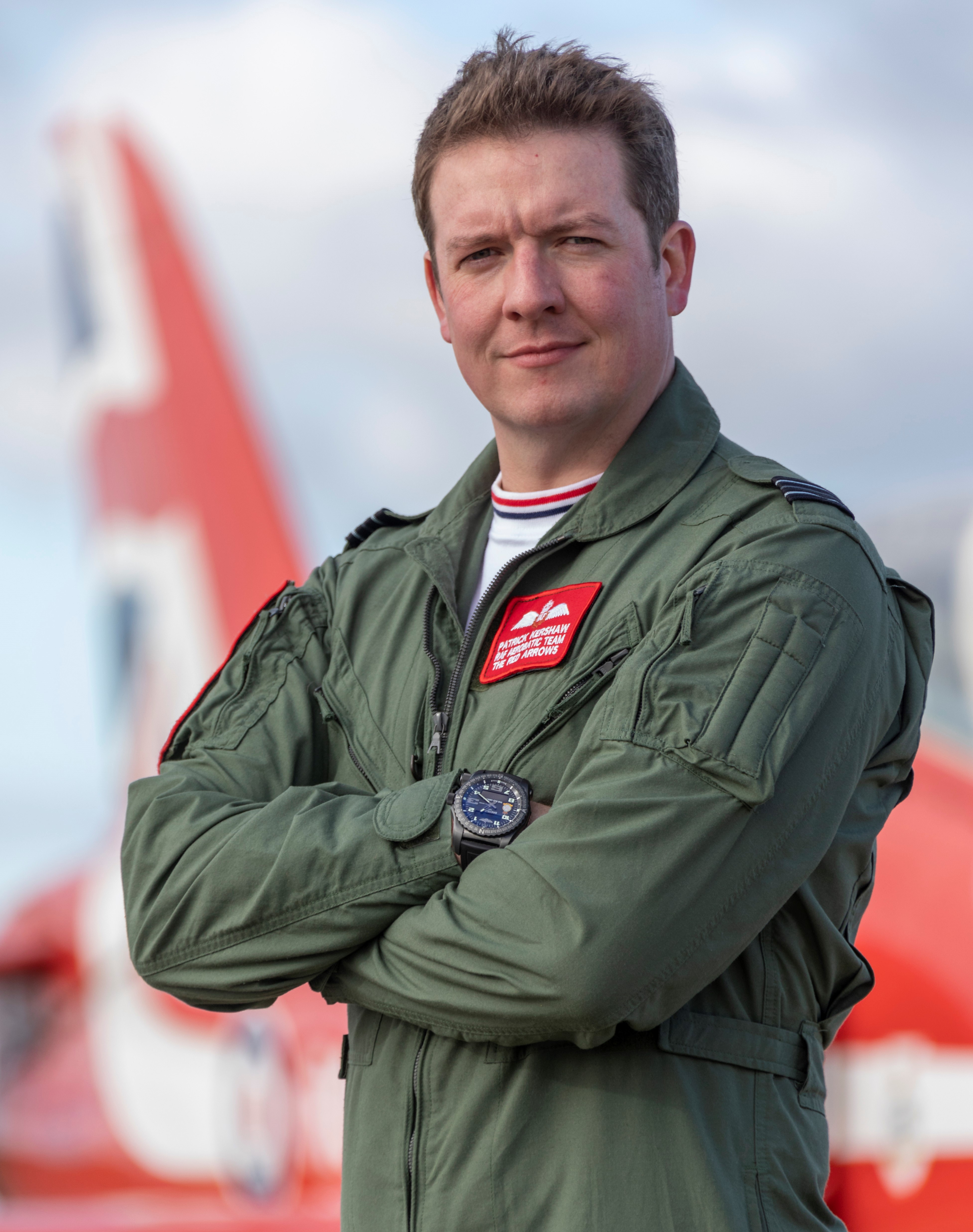 Red 3 for 2022 will be Flt Lt Patrick Kershaw.